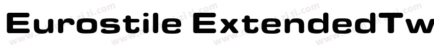 Eurostile ExtendedTw字体转换